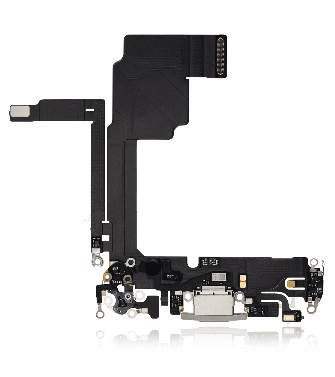 Charging Port Flex Cable for iPhone 15 Pro Max (White Titanium)