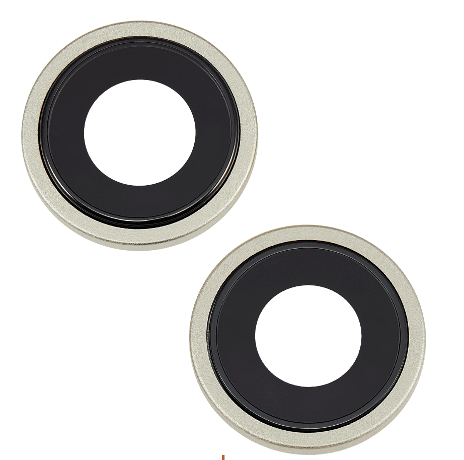 Back Camera Lens With Bracket & Bezel for iPhone 15 / 15 Plus (Yellow)