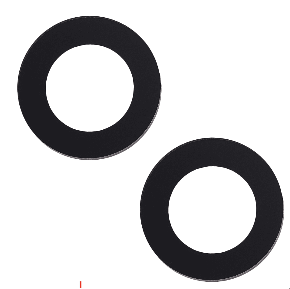 Back Camera Lens (Glass Only) With Adhesive for iPhone 15 / 15 Plus