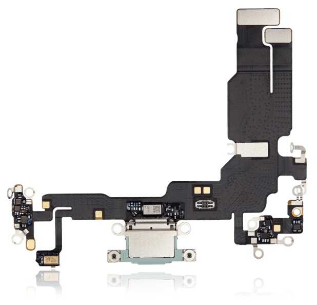 Charging Port Flex Cable for iPhone 15 (Green)