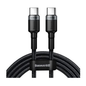 Baseus Cafule PD2.0 100W flash charging Type-C to Type-C cable (20V 5A)2m - Red Black (CATKLF-AL91)