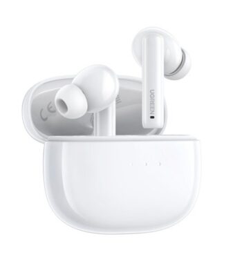UGREEN HiTune T3 Active Noise-Cancelling Wireless Earbuds - White