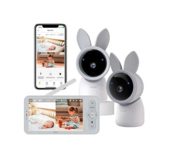 Arenti Alnanny 2K Wi-Fi Video Baby Monitor Kit with LCD Screen - White