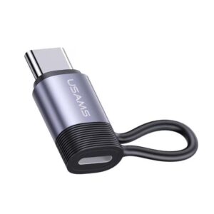 Usams AU17 Lightning To Type-C PD 30W Aluminum Alloy Adapter (SJ677LN01) - Tarnish